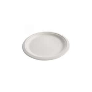 Pack of 10 round corn pulp plates