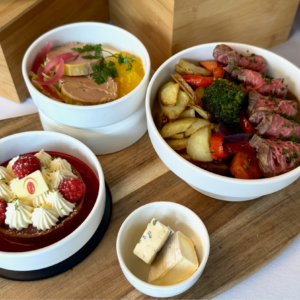 Beef meal tray